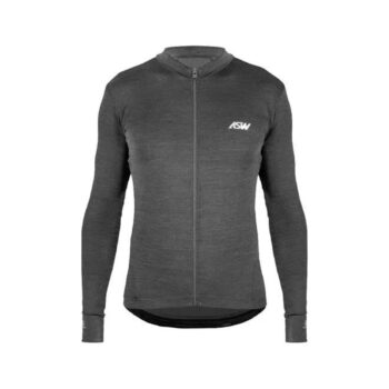 Camisa Ciclismo Manga Longa ASW Essentials Masculina Grafite M
