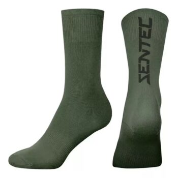 Meia Longa Sentec Performance 18cm Verde Militar