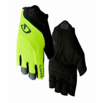 Luva Giro Bravo Gel Preto/Amarelo M