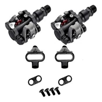 Pedal Clip MTB Wellgo 919 - Alumínio, Preto, 9/16