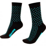 MEIA HUPI MAX PRETO/VERDE