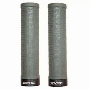 Manopla MTB 130mm com Trava RS1 Ultimate Cinza Sentec