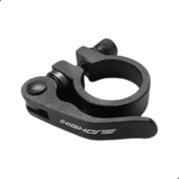 Abraçadeira de Selim Alumínio 31.8mm com Blocagem - Preto | High One
