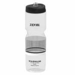Garrafa Zéfal Magnum Transparente/Preto, 975ml