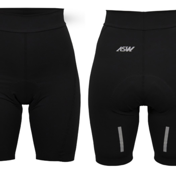 BERMUDA ASW ACTIVE 2.0 FEMININA PRETO "PP"