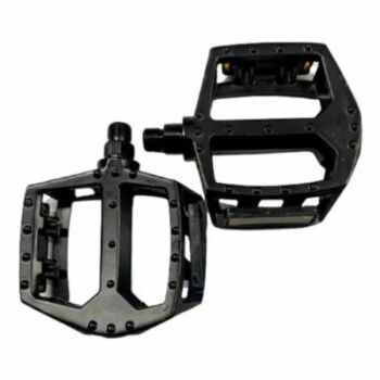 Pedal 9/16 Plataforma Alumínio Preto WG Sports – Estabilidade e Durabilidade para Seus Pedais
