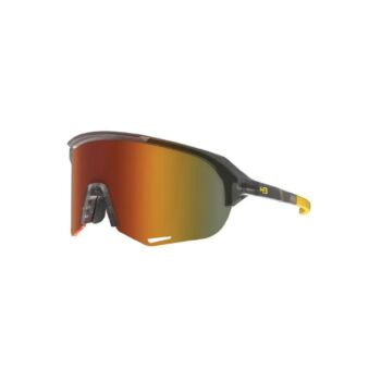 Óculos HB Edge R Matte Onyx Orange Chrome – Tecnologia e Estilo para Alta Performance