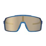 Óculos HB Grinder Metallic Blue Gold Chrome – Estilo e Performance em Cada Pedal