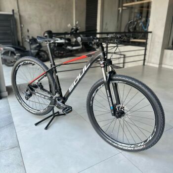 Bicicleta MTB Soul SL329 Monte Negro Suntour 29" – Performance e Estilo