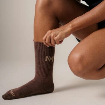 Meia Nomad Casual Marrom