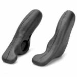 Bar End Curto Emborrachado High One 126mm Preto