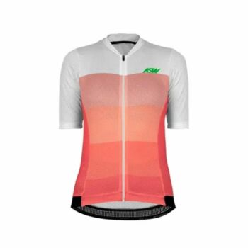 Camisa Ciclismo ASW Flow Feminina Mono Rosa M