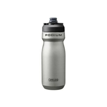 Garrafa Podium Vacuum 530ml aço inox prata