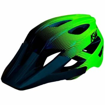 Capacete ASW Bike Accel Dots Amarelo Fluor P/M