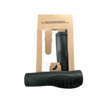 Manopla MTB Ergonômica Preta Vessel