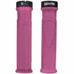 Manopla MTB 130mm com Trava Rosa Sentec