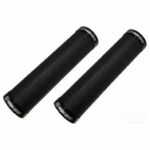 Manopla de Silicone MTB 130mm com Trava Preta High One