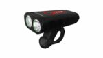 Farol de Alumínio com 2 LEDs 900 Lumens 3 Funções USB Preto High One