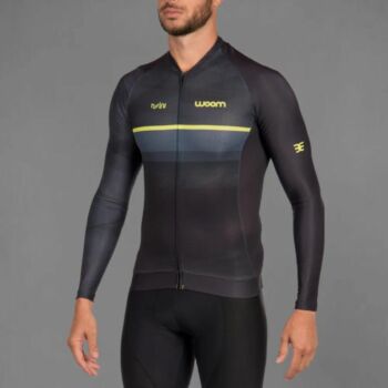 Camisa de Ciclismo Woom ML Supreme Turin Masculina G 2023