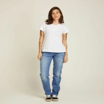 Camisa Casual Riding Good Branca Feminina P Nomad