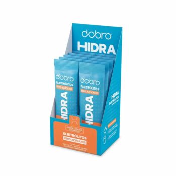 Hidra Eletrólitos Dobro Laranja e Morango