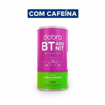 BT Nitrato Limão e Gengibre 450g - Dobro de Energia com Cafeína