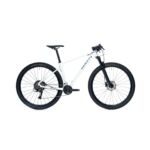 Bicicleta Sense React Sport 2025 – Branco/Azul Turquesa