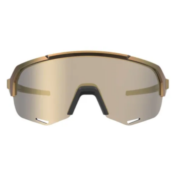 Óculos HB Edge R Matte Gray Black Gold Gold Chrome