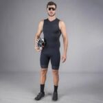 Macaquinho Triathlon Woom Carbon Storm Masculino M – Preto