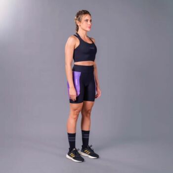 Bermuda Triathlon Woom 140 Feminina II M Violeta