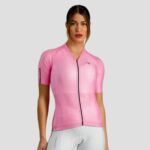 Camisa de Ciclismo Feminina Training Bloom Rosa P
