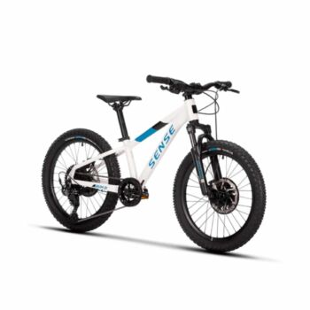 Bicicleta Sense Grom 20 Race Branco e Azul 2025