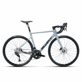 Bicicleta Swift Racevox Pro Disc Cinza/Preto 2025