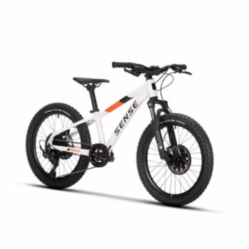 Bicicleta Sense Grom 20 Race Laranja e Branco 2025
